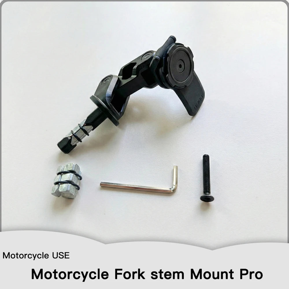 Universal Motorcycle Phone Mount – Fork Stem Holder for Sport Bikes