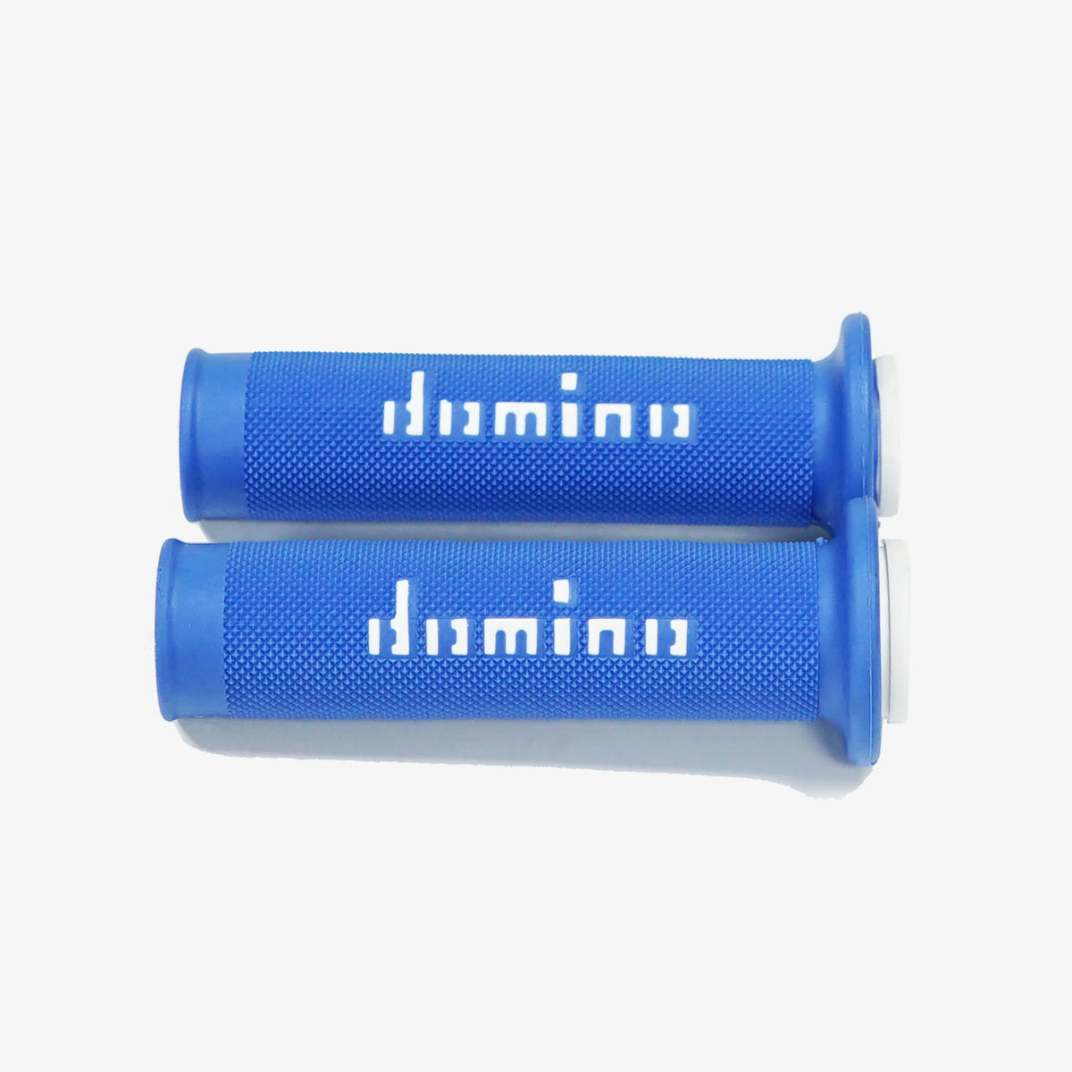 Universal Motorcycle Handlebar Grips – Domino Style Soft Rubber (22mm / 24mm)