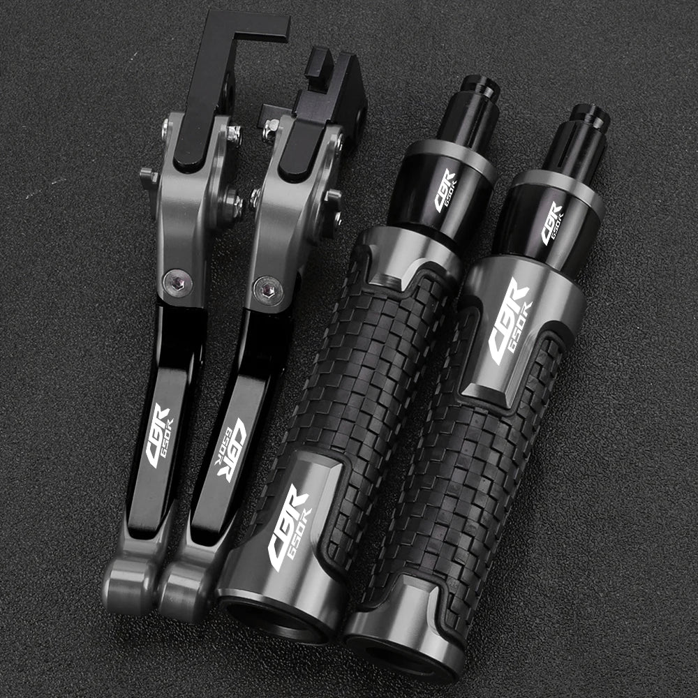 Honda CBR650R Adjustable Brake & Clutch Levers + Grips Set (2018–2025)