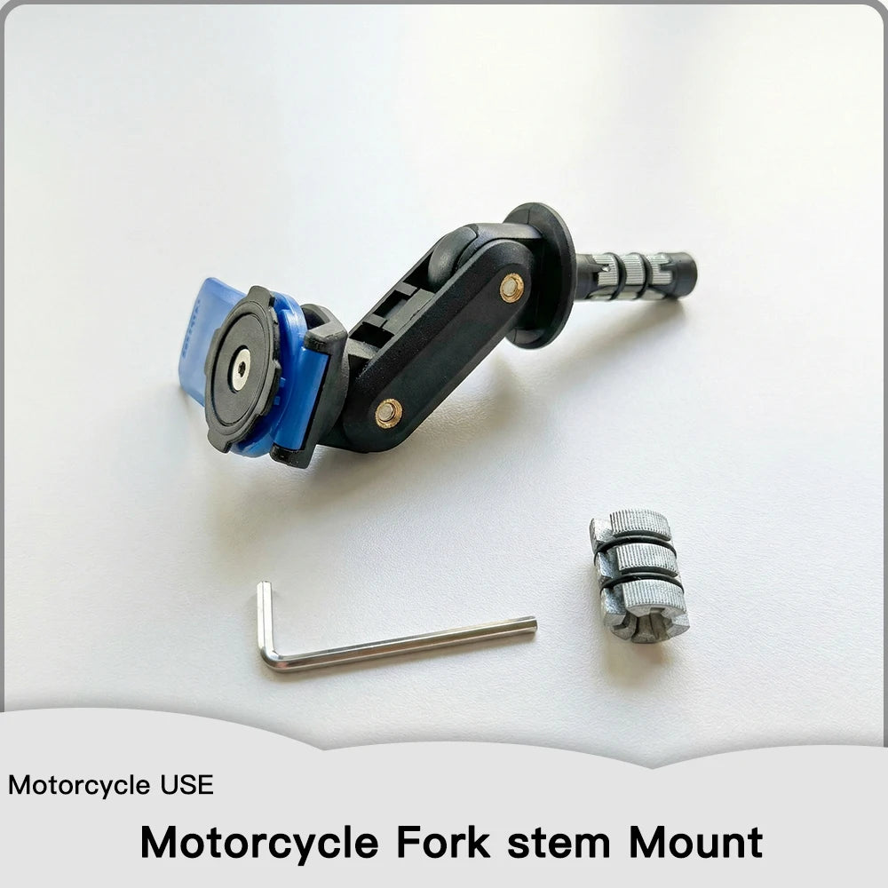 Universal Motorcycle Phone Mount – Fork Stem Holder for Sport Bikes