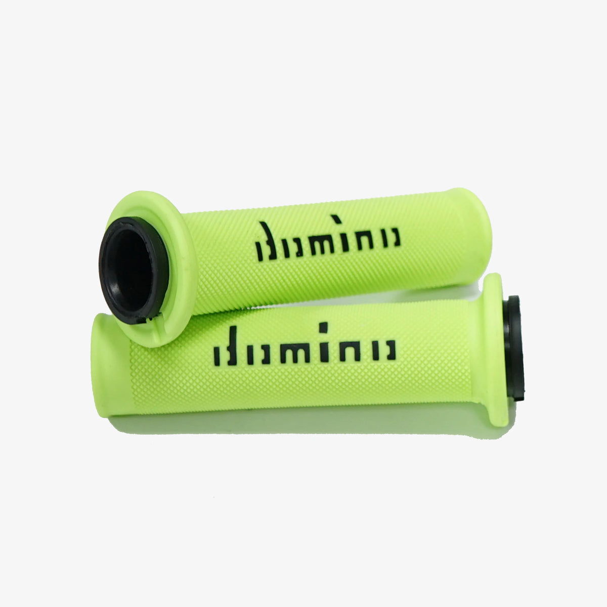 Universal Motorcycle Handlebar Grips – Domino Style Soft Rubber (22mm / 24mm)